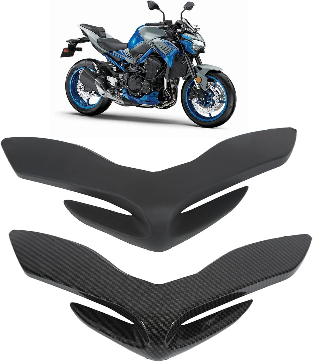 Motorrad-Frontverkleidung, Gummi-Motorrad-Scheinwerfer-Verkleidungsabdeckung Front Beak Nose Cone Ex