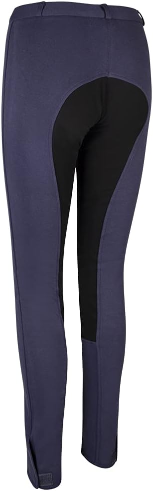 Pfiff 101197 Damen Reithose Vollbesatz Vollbesatzreithose 9 Farben alle Grössen 36 Blau / Schwarz, 3