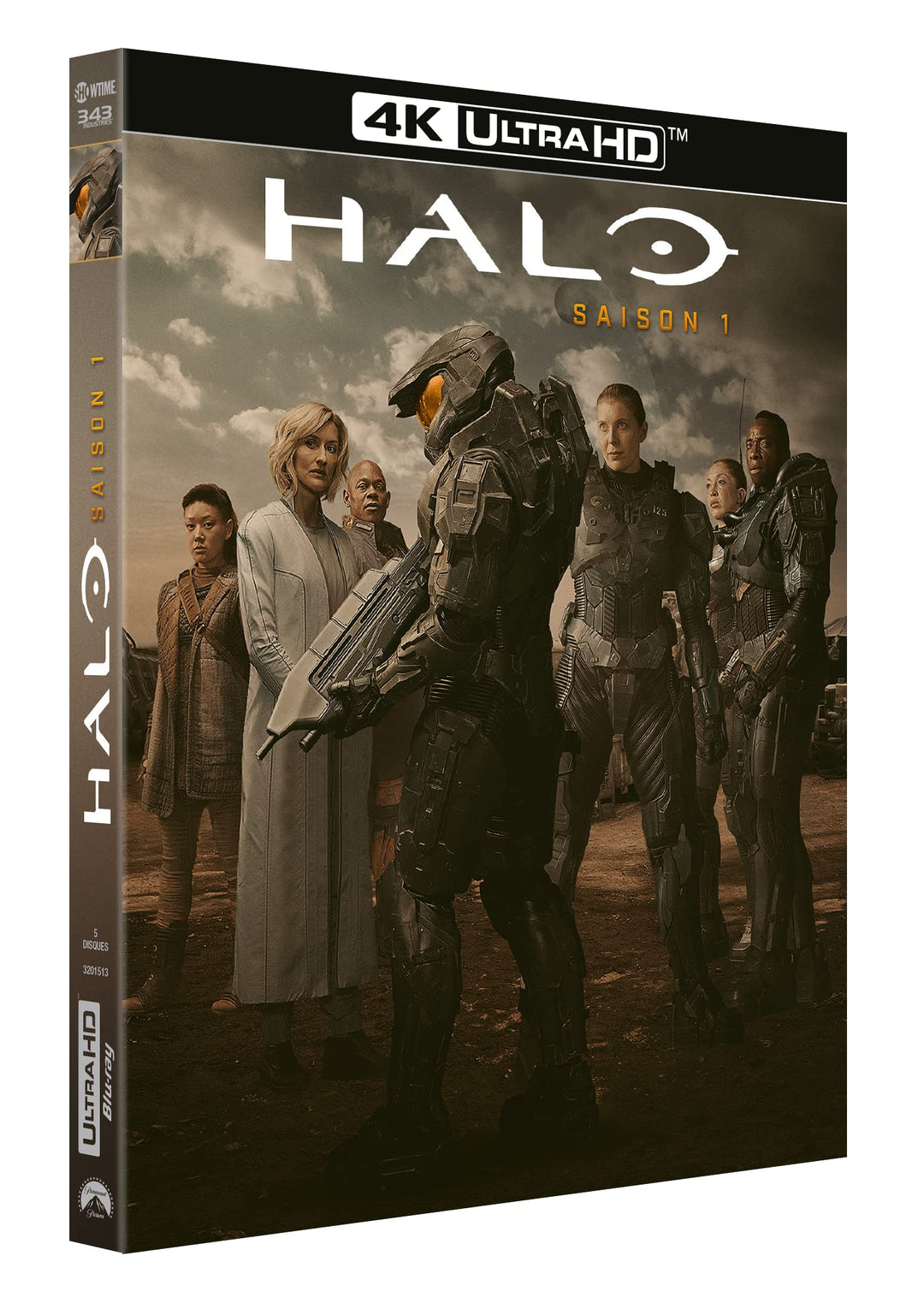 Halo - saison 1 4k ultra hd [Blu-ray] [FR Import], Blu-ray