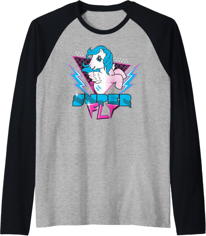 My Little Pony Vintage Firefly Super Fly Retro Concert Style Raglan