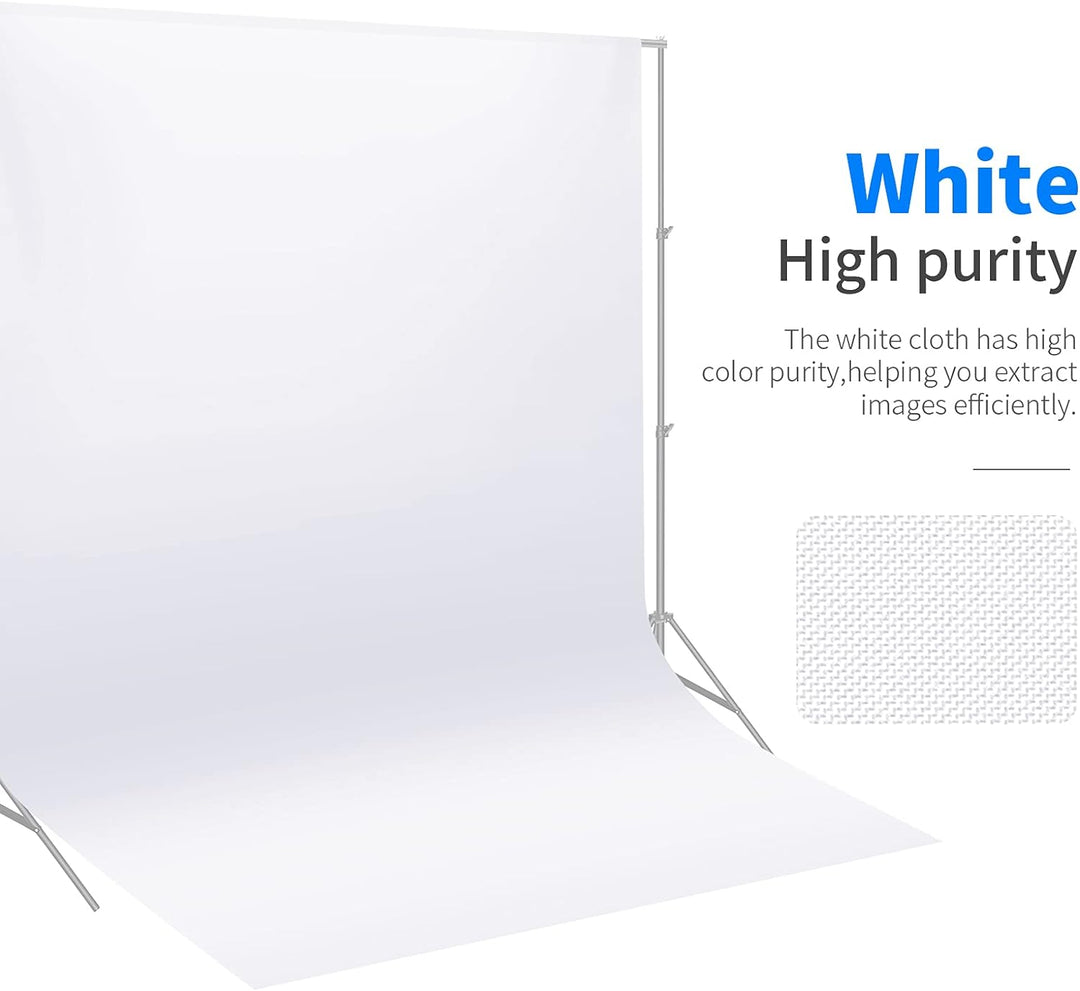 Neewer 3 x 3,6M PRO Photo Studio Stoff Faltbarer Hintergrund für Fotografie, Video und Fernsehen (NU