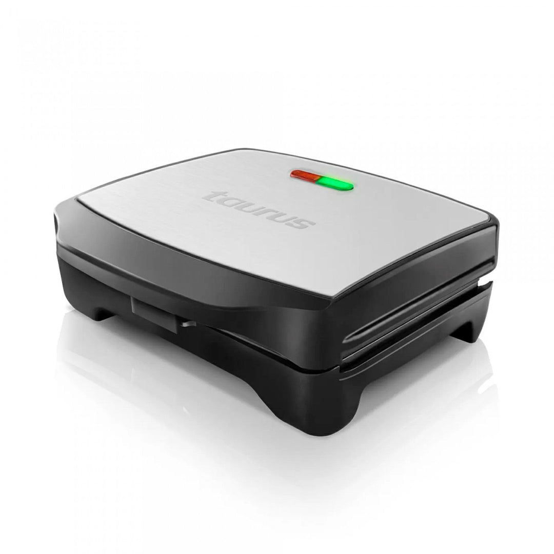 Taurus Miami Premium Sandwichtoaster, austauschbar, 900 W, 0 Dezibel, Kunststoff, Schwarz Multi-Plat
