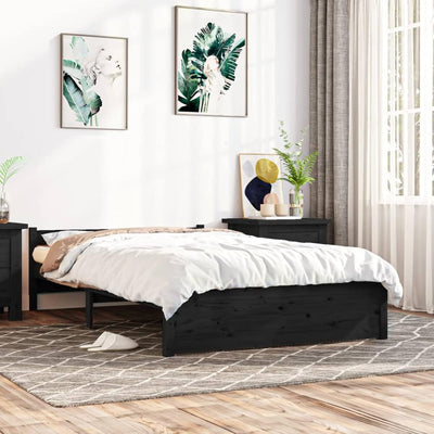 Tidyard Holzbett Massivholzbett Bettgestell Bettrahmen Einzelbett/Doppelbett Schlafzimmerbett Schlaf