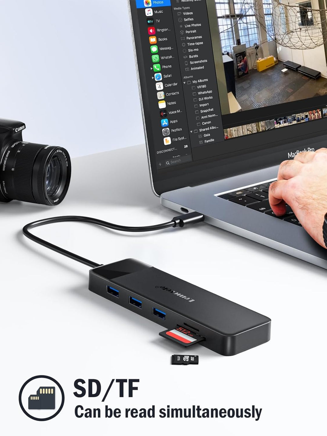 Docking Station USB C Hub 3*Display- 11 in 1, (𝟐𝟎𝟐𝟒 𝐔𝐩𝐠𝐫𝐚𝐝𝐞) Lemorele USB C Dock 2*HDMI Adapter 4K,
