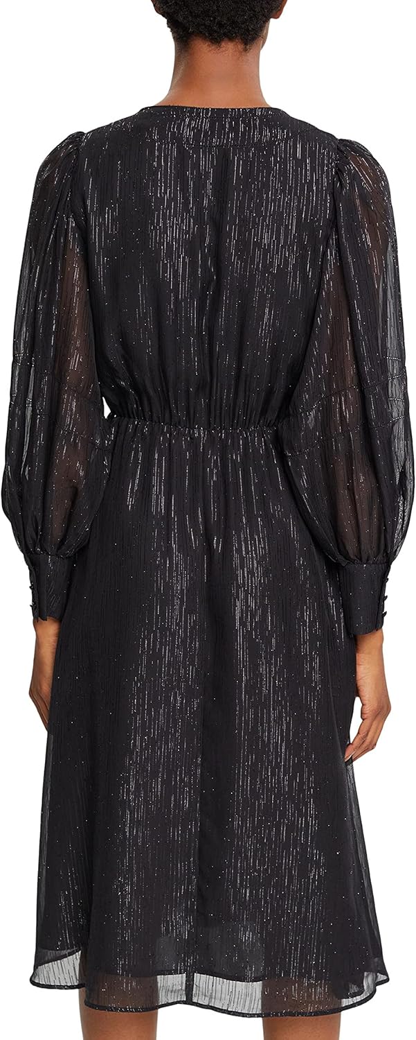 ESPRIT Damen Kleid für besondere Anlässe 40 002/Black 2, 40 002/Black 2