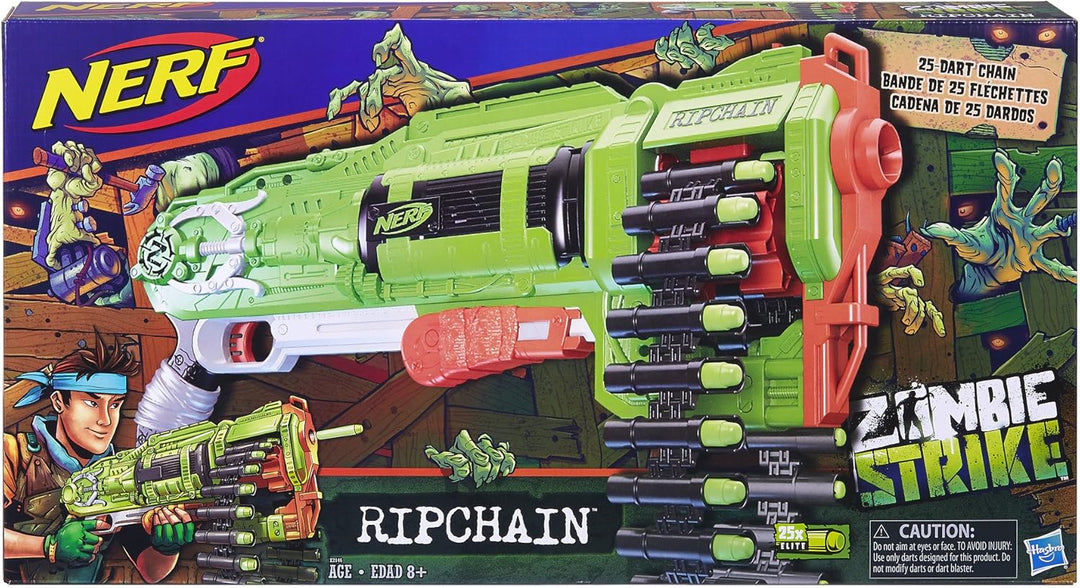 Nerf Zombie Rip Chain Combat Blaster, ab 8 Jahren