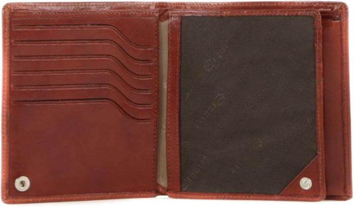Esquire Toscana Geldbörse III Leder 11 cm Braun, Braun