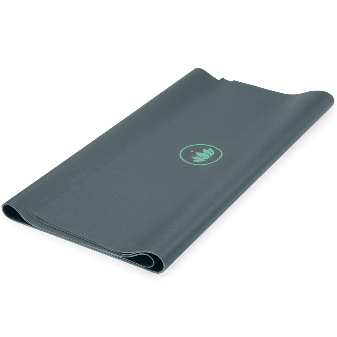 Lotuscrafts® Yogamatte dünn und faltbar, aus Naturkautschuk, Made in Spain, 1kg leiche Reisematte, 1