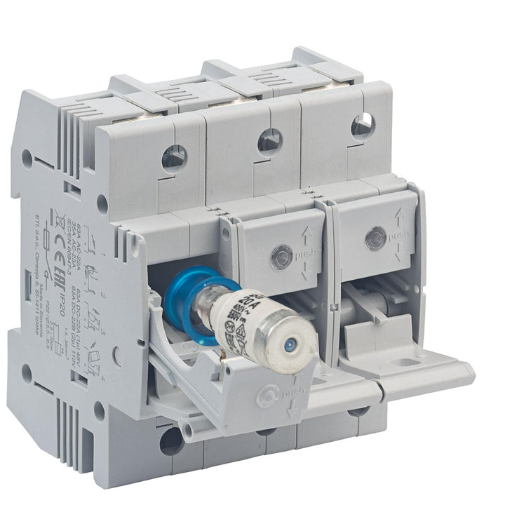 grenda-hammer® | Neozed Sicherung Lasttrennschalter Set D02 - 3-polig Set mit Schmelzeinsätzen und P