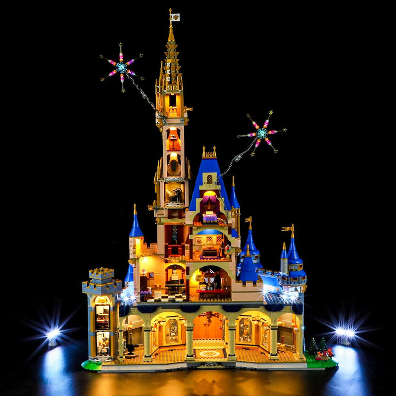 BRIKSMAX Led Lighting Kit for LEGO-43222 Disney Castle - Compatible with Lego Disney Building Blocks