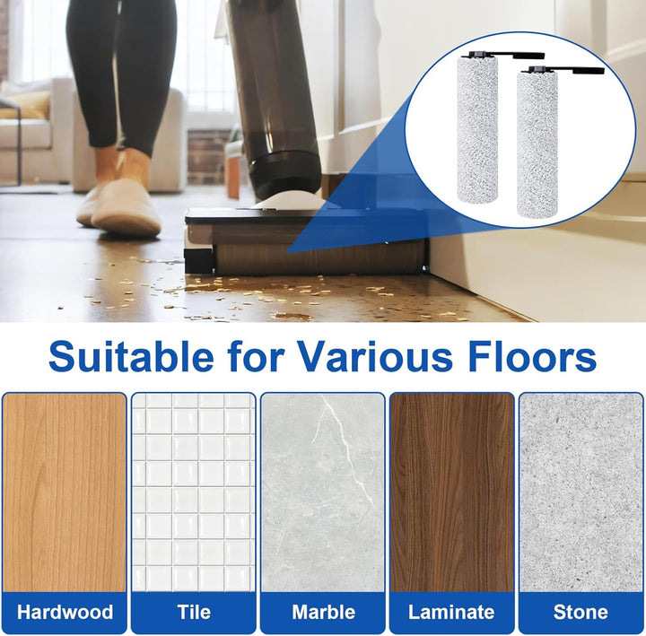 Bürstenrolle Ersatzteile für Tineco Floor One S5 Combo / S5 Combo Power Kit Smart Nass Trockensauger