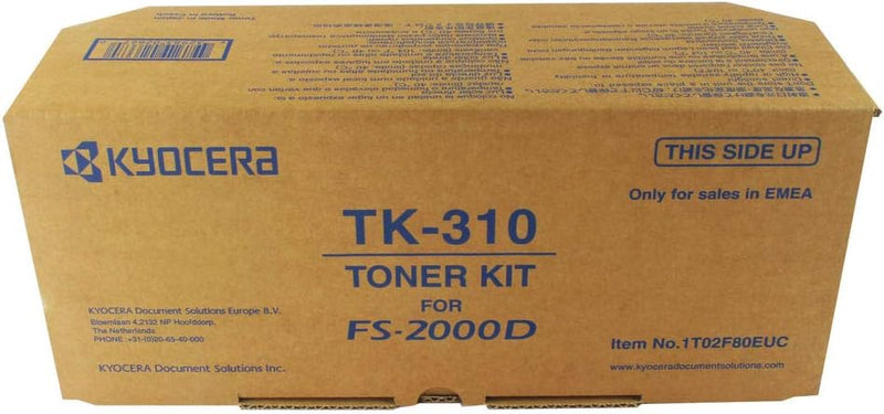 Kyocera 1T02F80EUC TK-310 Tonerkartusche 12.000 Seiten, schwarz