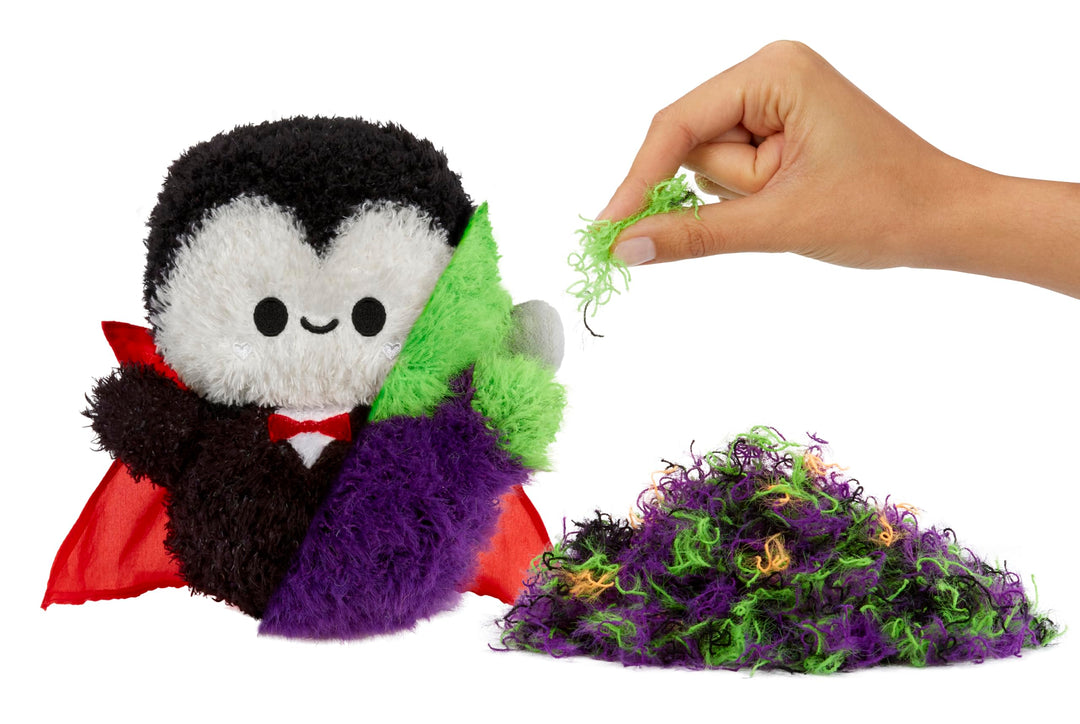 Fluffie Stuffiez Halloween Frankenstein - Kleines Plüsch-Sammlerstück - Überraschung beim Auspacken