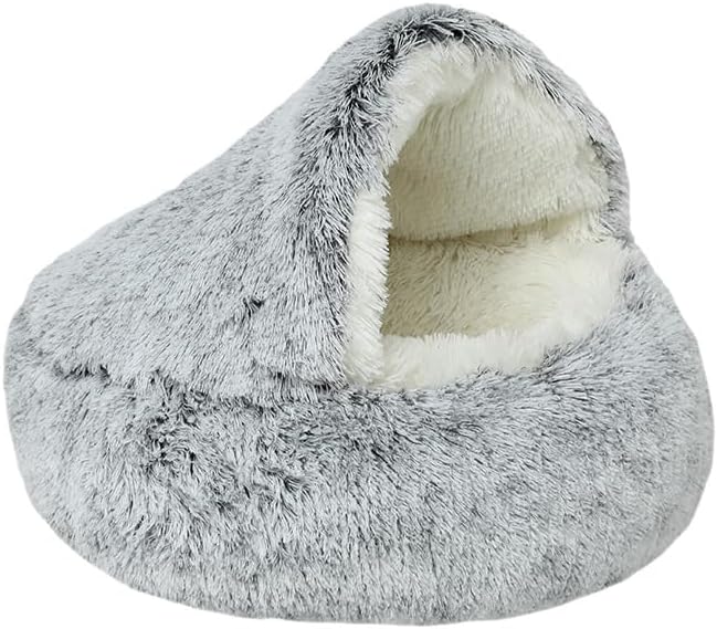 Katzenschlafsack, Plüsch-Katzenbett, Decke, selbstwärmend, Katzensack, Haustierzelt, Höhle, weich, r