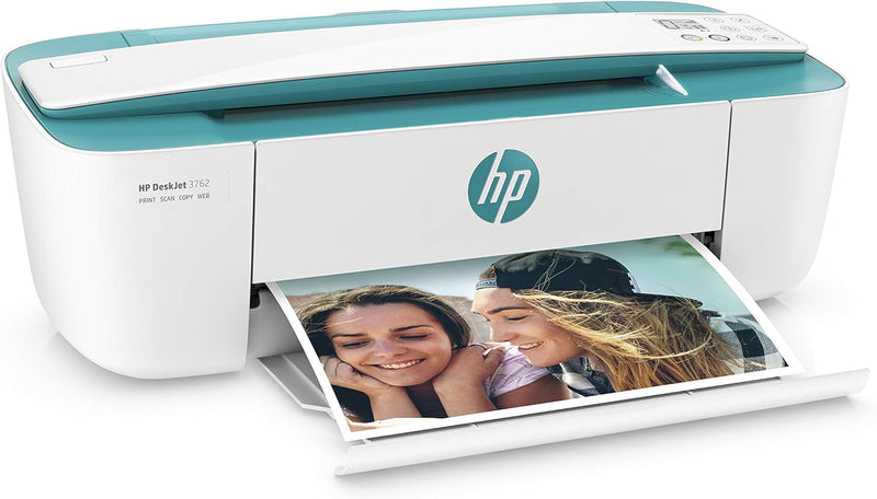 HP DeskJet 3762 Farbig Multifunktionsdrucker (Drucken, Scannen, Kopieren, WLAN, Airprint, mit 2 Prob