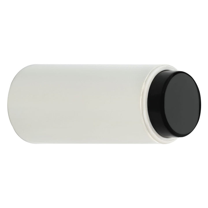 HEWI 4014884331125 Türpuffer 611, 90 mm, ø 40 mm, Wandmontage, Nylon reinweiss
