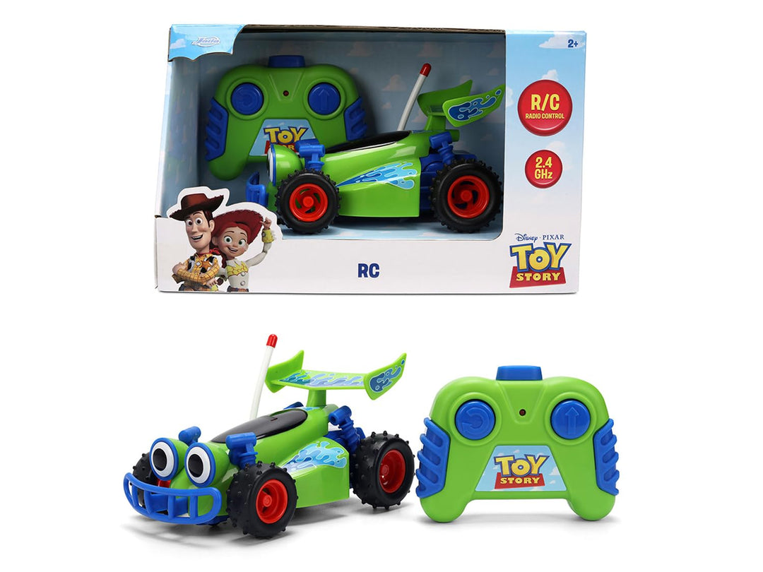 Jada Toys Disney Pixar RC Toy Story Turbo Buggy (14 cm) – ferngesteuertes Spielzeugauto aus Toy Stor