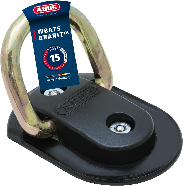 ABUS Wand- und Bodenanker Granit WBA 75 - Befestigungsanker für Fahrrad, Motorrad oder Roller - Dieb