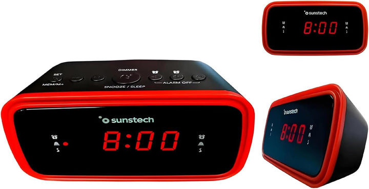 Sunstech Radiowecker mit FM-Radio