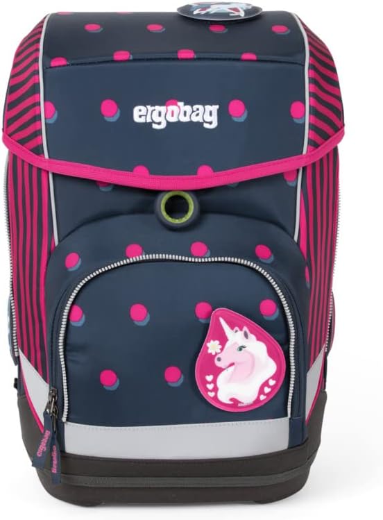 ergobag Durchläufer (Nos) Rucksack, 40x20x25 cm (B x H x T) Mehrfarbig (Shoobi Doobear), Mehrfarbig