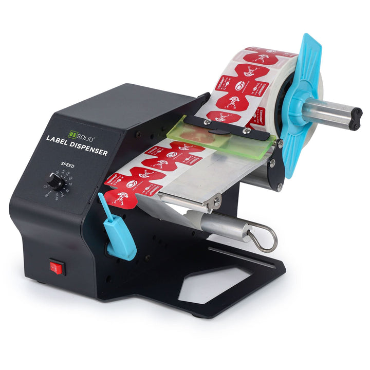 U.S. Solid Automatischer Etikettenspender für Rollen und Fanfold Label- Transparente und undurchsich