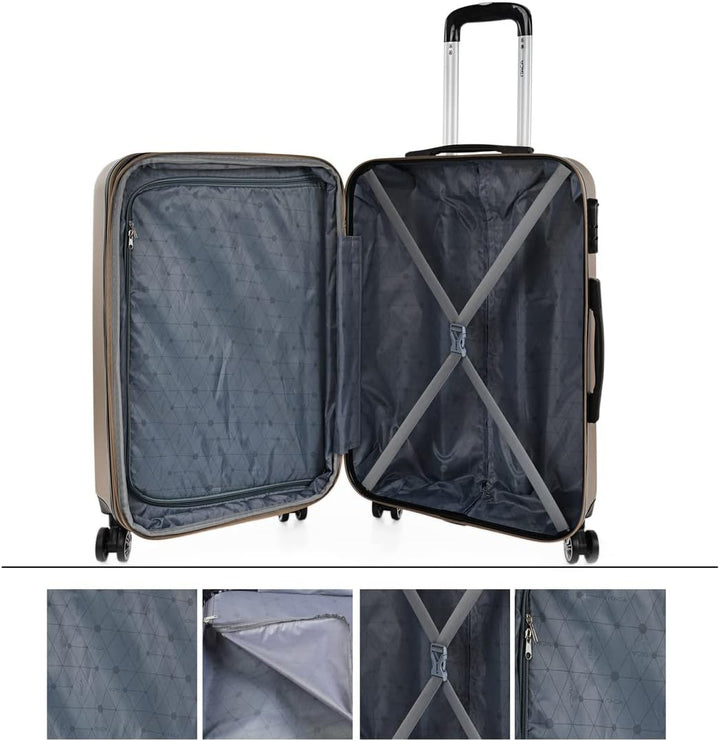 ITACA - Gepäck-Sets, Reisekoffer, Reisekoffer Set, Kofferset, Hartschalenkoffer, Trolley-Set, Luggag