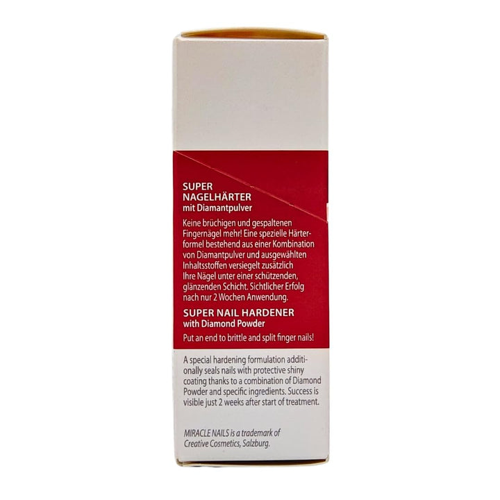 Miracle Nails Super Nagelhärter 2x 8 ml I Nagelstärker I Nagelverstärker I Nagellack I Nagelbruch I