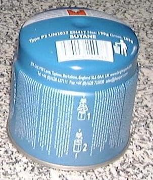 Bunsenbrenner m. Kartusche Metall Lötlampe