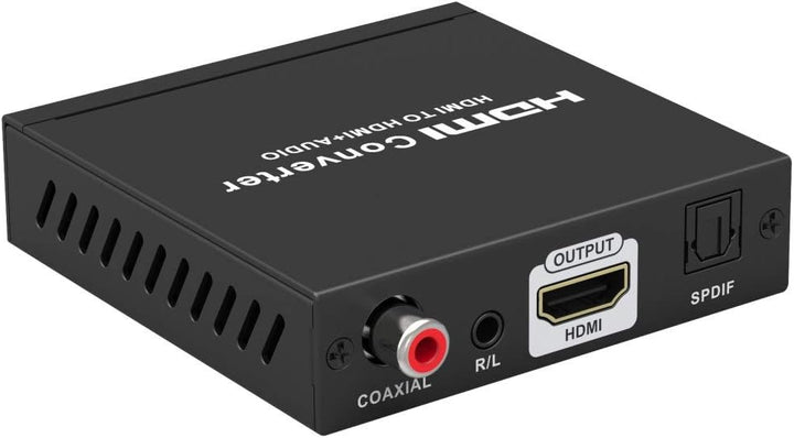PremiumCord 4K Audio Extractor ARC, HDR, Ausgänge: Stereo-Buchse, SPDIF, Cinch, Video Auflösung 4K@6