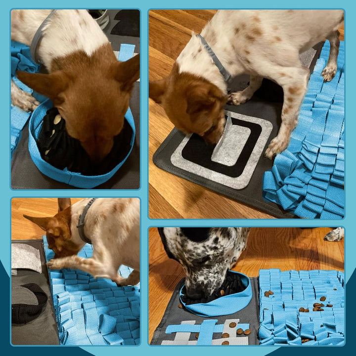 Schnüffelteppich für Hunde, Schnüffelmatte Hund Schnüffelteppich für Hunde kleine und mittelgrosse H