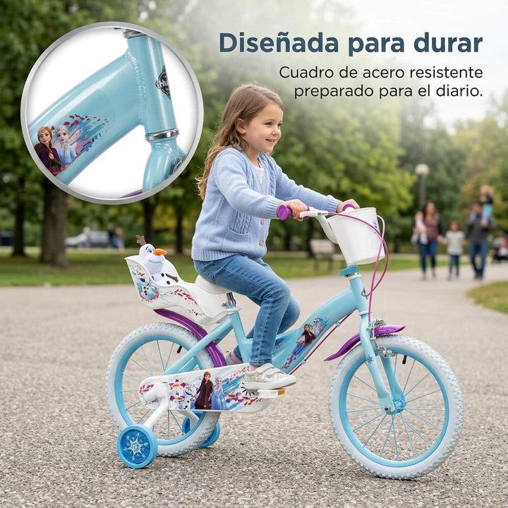 TOIMSA Fahrrad 16" Frozen Huffy 5/8 Jahre