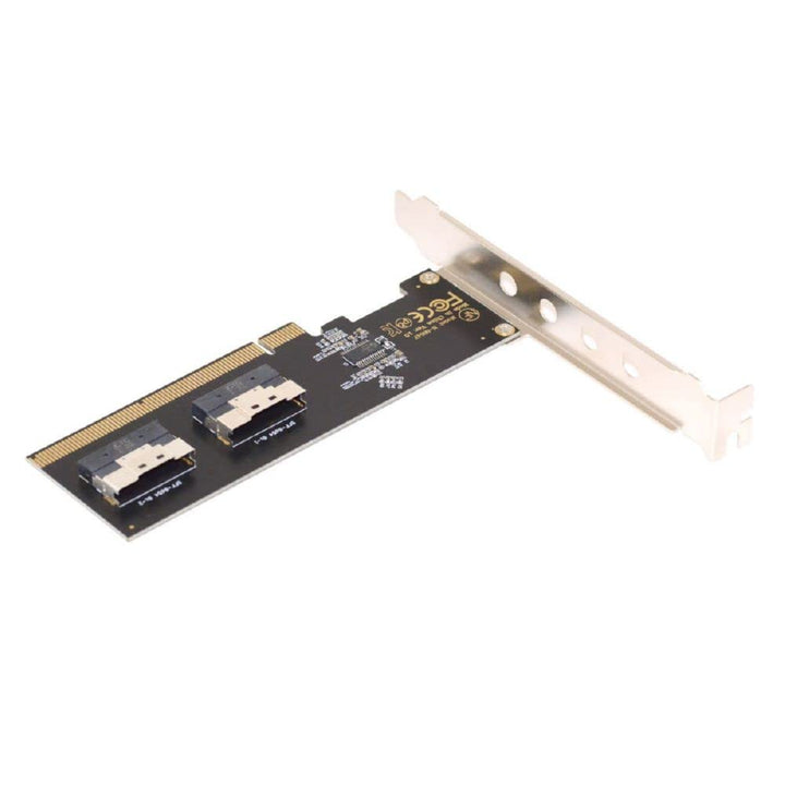 Cablecc Slimline Dual SFF-8654 8X 4 NVME auf PCIE Express 3.0 4.0 Raid Card VROC Raid0 Hyper Adapter