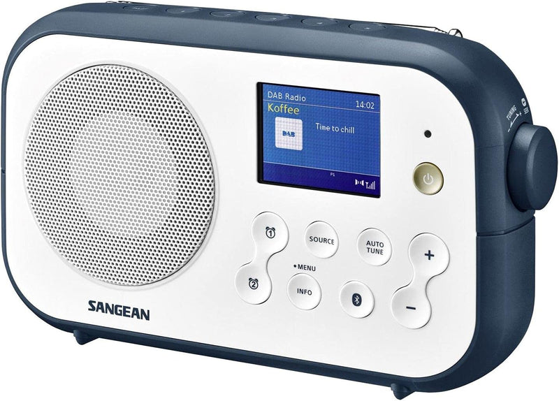 Sangean DPR-42BT tragbares DAB+ Digitalradio (FM-RDS-Tuner, Bluetooth, integrierter Lautsprecher, Ba