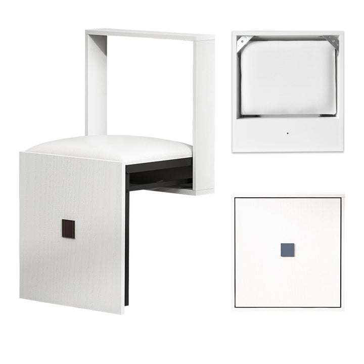 Faltbarer Wandhocker Wandmontierter 7 cm Ultradünner Klappstuhl Geeignet für Eingangsbereiche Wandkl