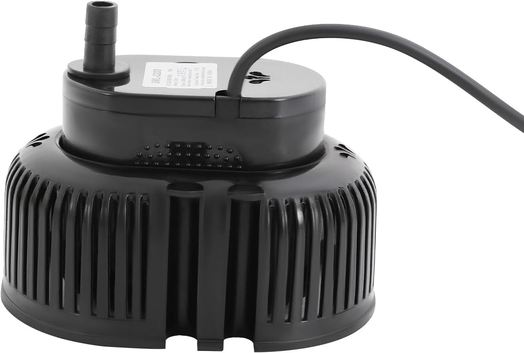 Pool Pumpe 75W Planschbecken Filterpumpe mit Wasserleitung, Anschlüsse, IPX8 Filterpumpe Pool für Te