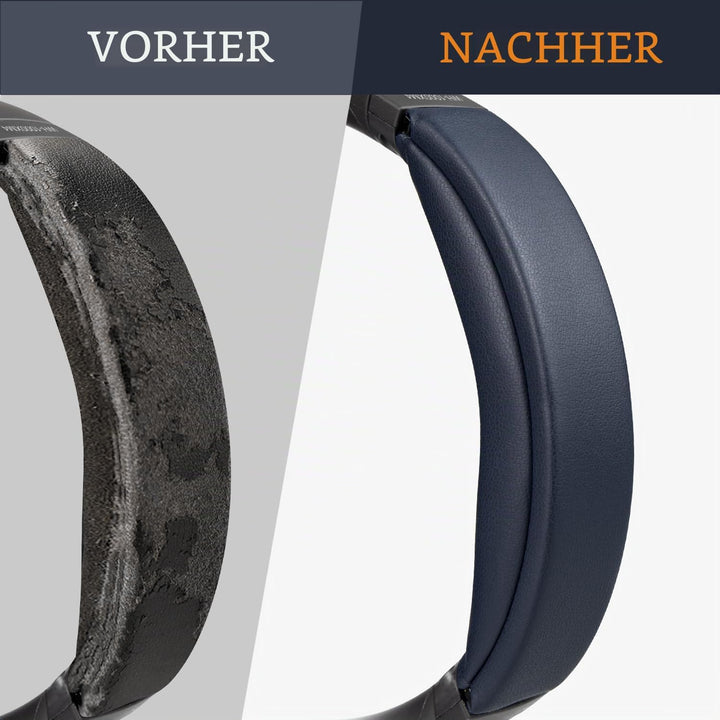 SOULWIT Ohrpolster Polster + Kopfband Stirnband Headband, Ersatz kit für Sony WH-1000XM4 (WH1000XM4)