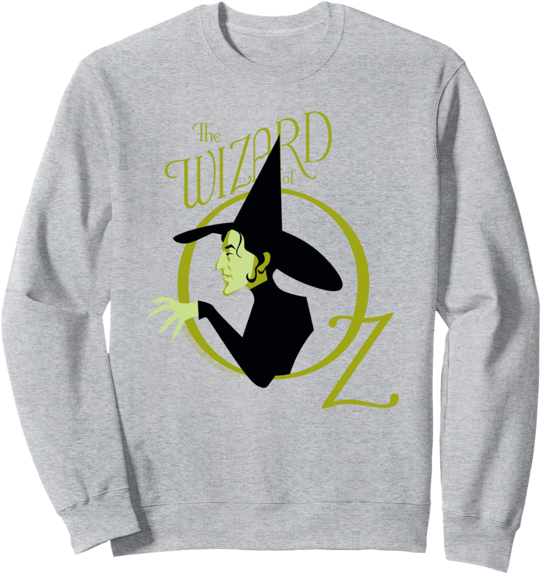 The Wizard of Oz Logo with Witch Sweatshirt