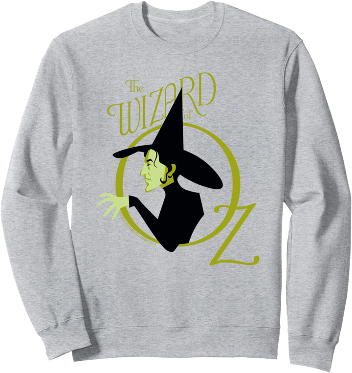 The Wizard of Oz Logo with Witch Sweatshirt