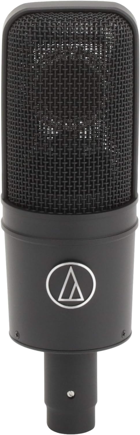 Audio-Technica AT 4040 SM Studio Mikrofon, Grossmembranmicrofon mit Spinne Schwarz