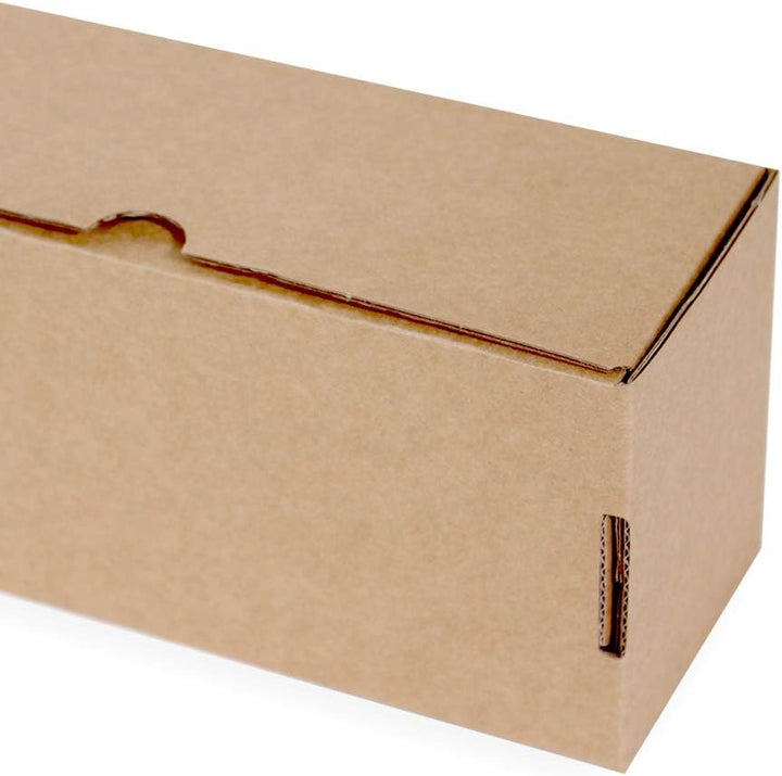 Only Boxes Karton aus Wellpappe, für Postversand, selbstaufbaubar, zur Aufbewahrung, Grösse L, 20 x