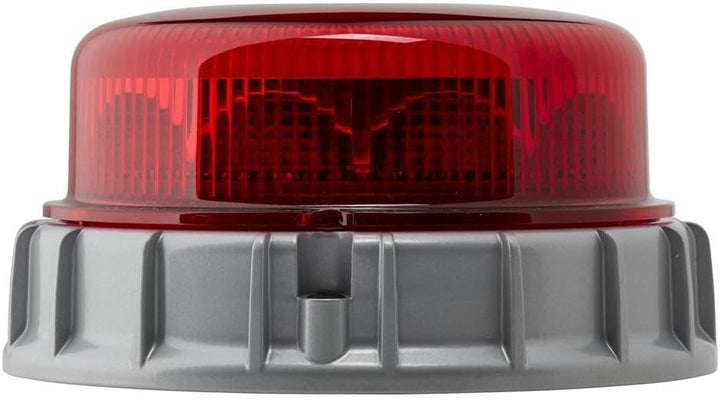 HELLA - LED-Blitz-Kennleuchte - K-LED 2.0 F - 12/24V - rot - Schraubanschluss/Anbau - 2XD 011 557-12