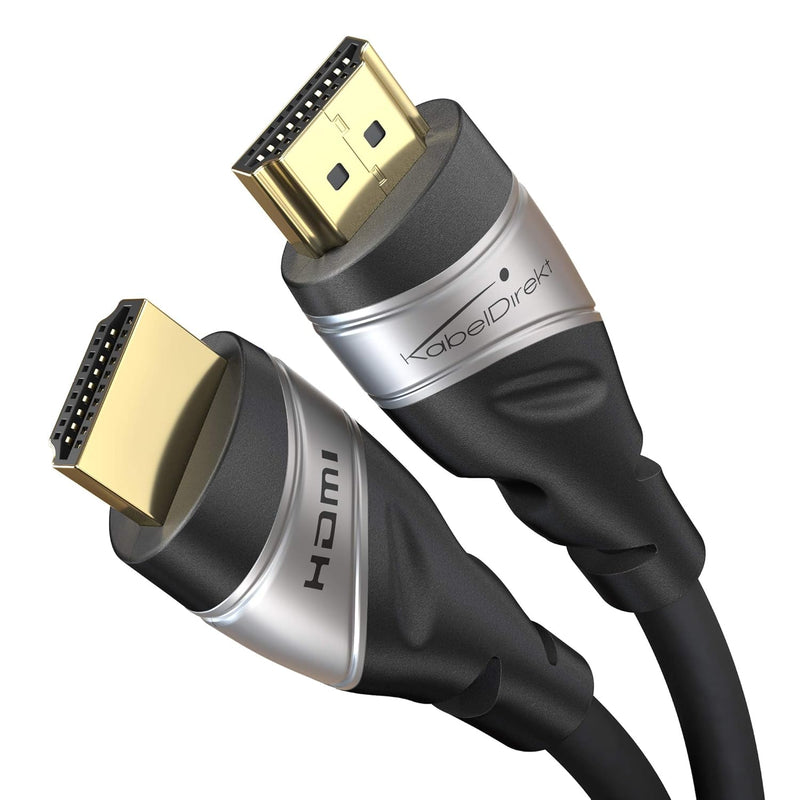 KabelDirekt – 10K & 8K HDMI Kabel, HDMI 2.1b – zertifiziert, in Deutschland entwickelt – 1 m (Ultra