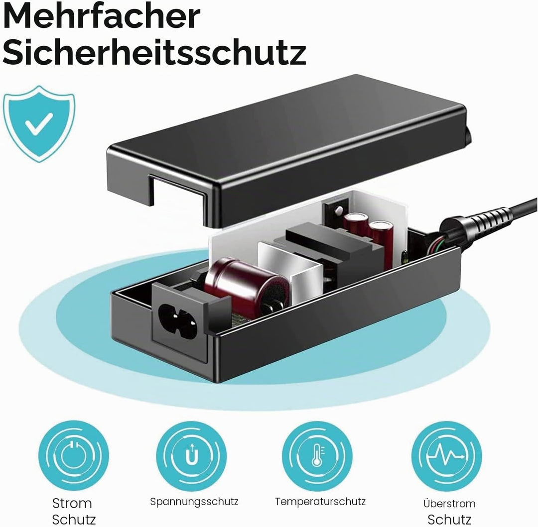 KFD Netzteil 24V 3,75A Ladegerät Ladekabel für Zebra GK420T GK420D GX430T ZD410 GX420D ZD421D ZD620