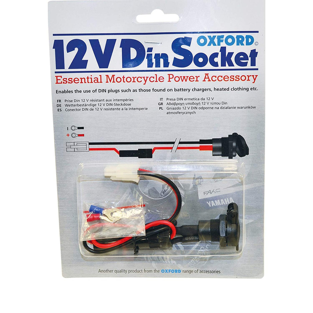 Oxford EL100 Motorrad-DIN-Steckdose, 12 V classic 3M G13 Hotrod Red One Size, classic 3M G13 Hotrod