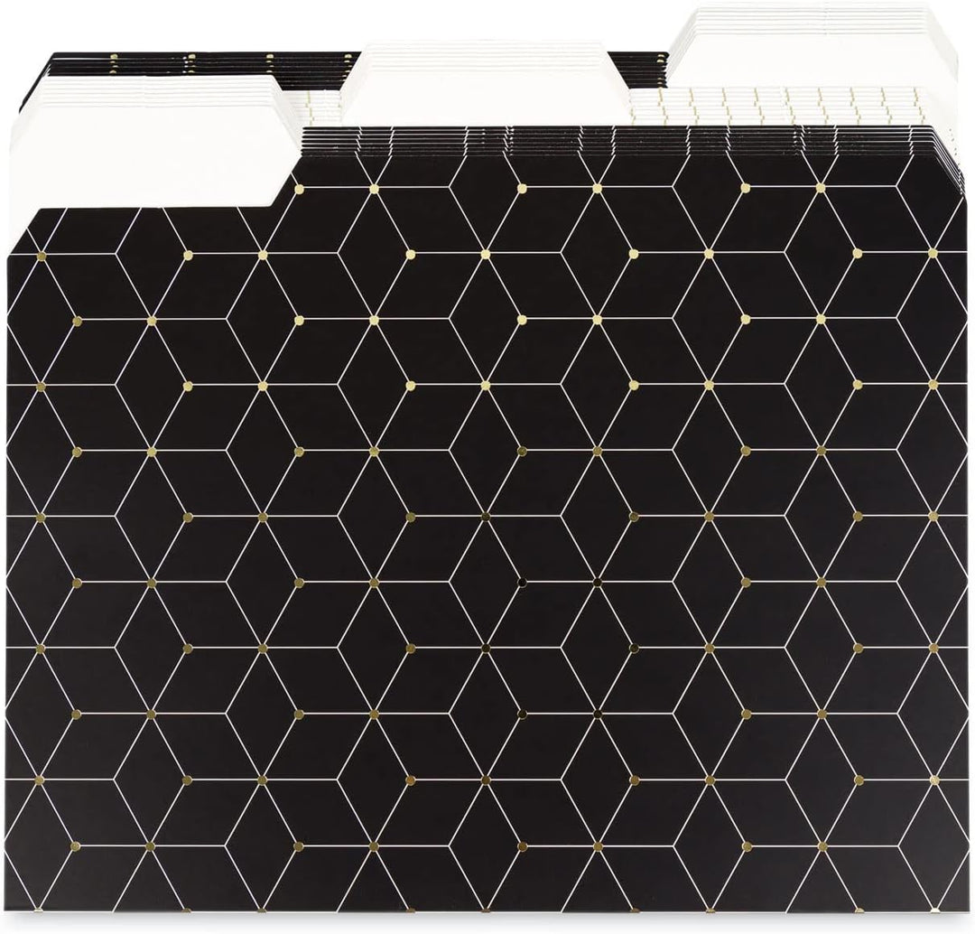 U Brands Fleuri Fashion Fächermappe 24 Pack Modern, klassisch, Modern, klassisch