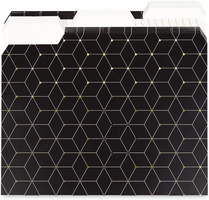 U Brands Fleuri Fashion Fächermappe 24 Pack Modern, klassisch, Modern, klassisch