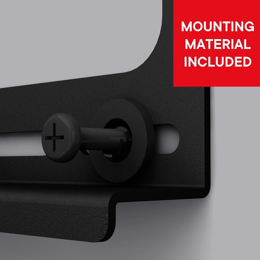 One For All TV-Wandhalterung - Neigbar Fernseher Halterung - Curved 4K OLED QLED LED Flachbildfernse
