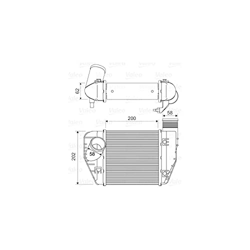 Valeo Turbokühler Ladeluftkühler 818326
