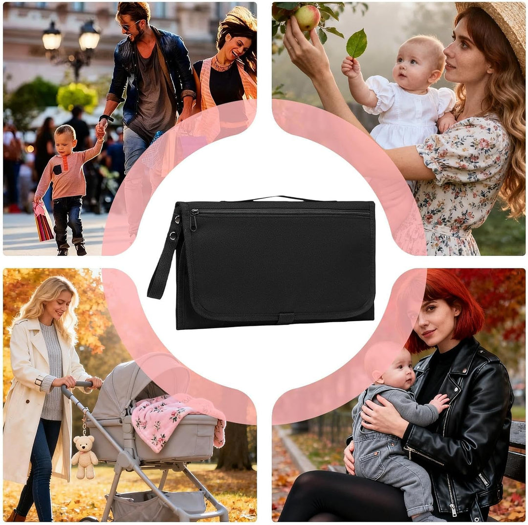 Wickelhandtasche Für Mama,Grosses Fassungsvermögen Und Wasserdicht - Wickelhandtasche Kinderwagen Ta
