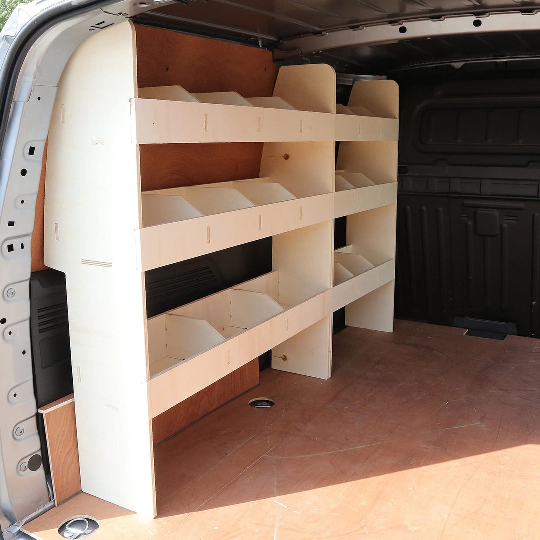 Vanify - Kompatibel mit Opel Combo L2 2019+ Fahrzeugeinrichtung Fahrzeugregale, komplette Fahrerseit